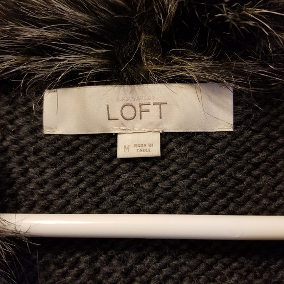 Loft Medium Knit Fur Vest - Picture 2 of 4